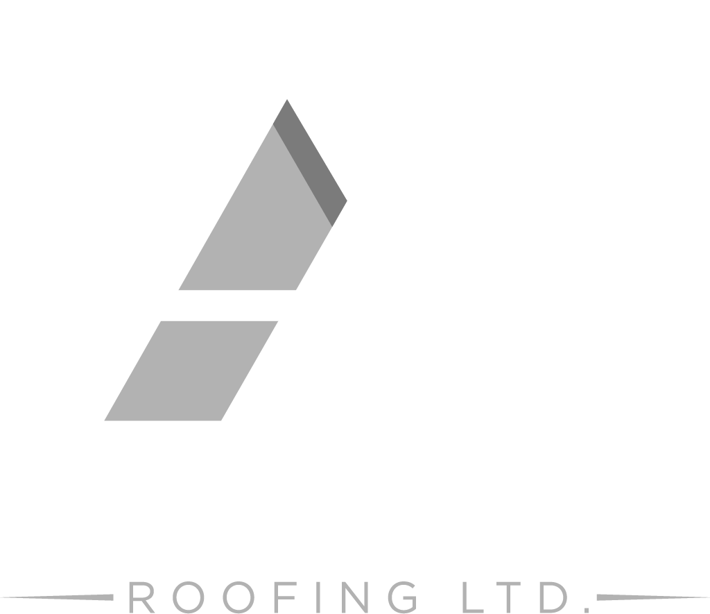 Albatross Roofing logo in white.