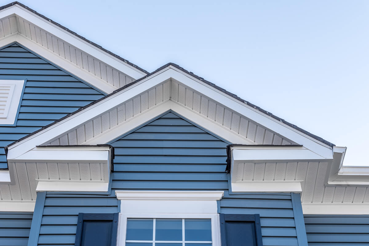 We can help choose between cost-effective vinyl and resilient Hardie board siding options