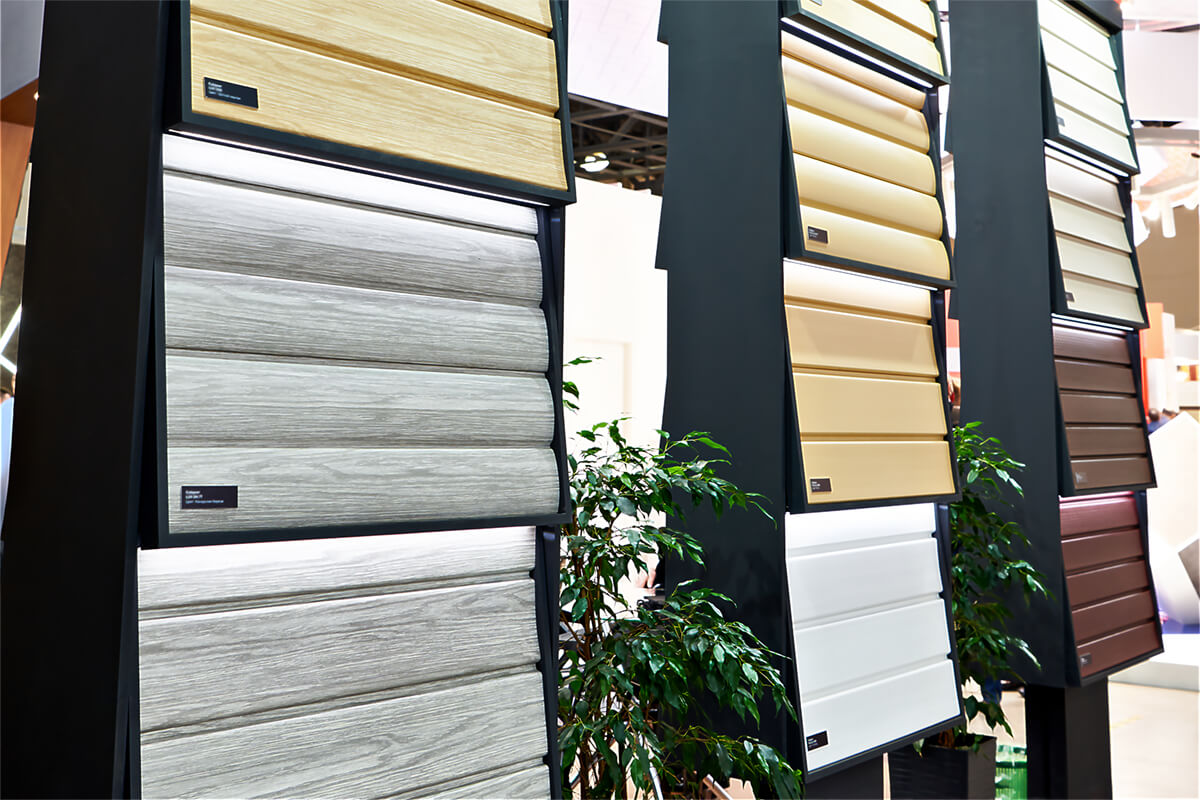We offer various colours and styles in siding, ensuring tailored aesthetic and budget fits.